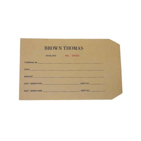BT 229X162MM BROWN PICK UP ENVELOPE X500